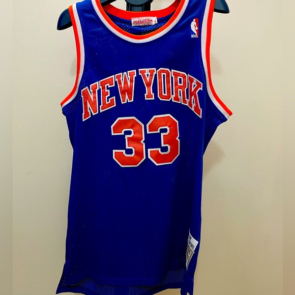 Vintage Patrick Ewing Mitchell and Ness Hardwood Classics NBA Jersey - Picture 1 of 3